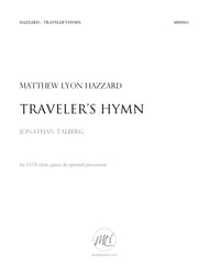 Traveler's Hymn SATB choral sheet music cover Thumbnail